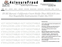 Tablet Screenshot of 4closurefraud.org